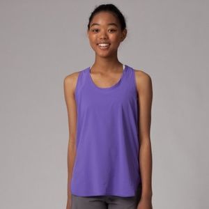 Ivivva Sun Sprinter Tank, Size 14, Purple